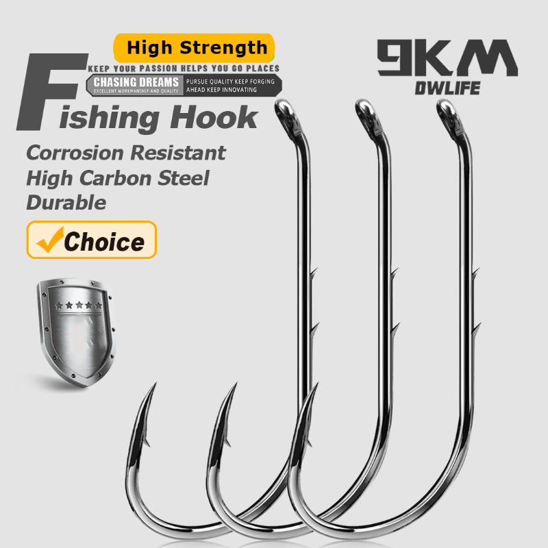 Fishing Hook Circle - 9KM Baitholder Fishing Hooks 50~200Pcs Live