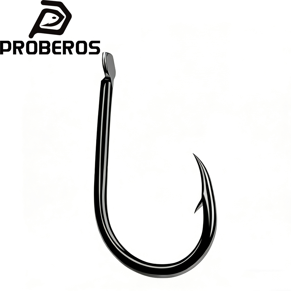 Fishing Hook Size - PROBEROS Fishhook 200pcs 1-15# Single Hook
