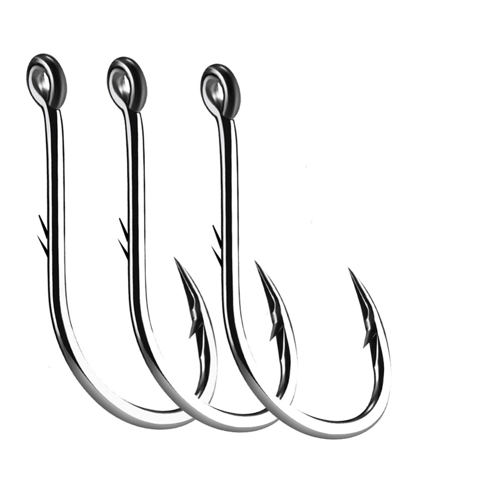 Fishing Hook Size - 50pcs Iseama Circle Carp Eyed Fishing