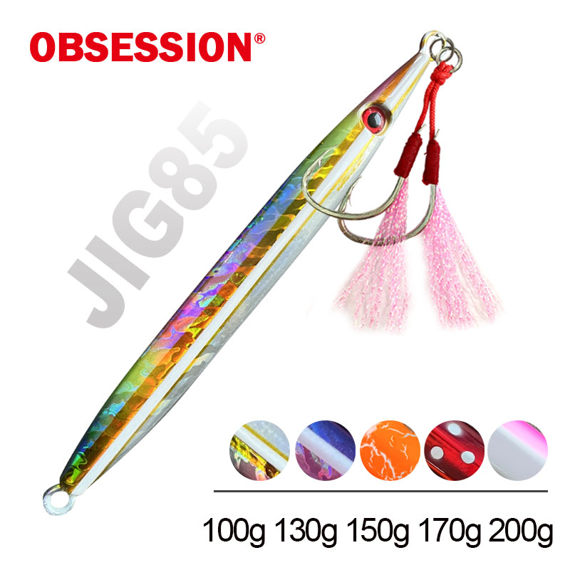 Fishing Hook Jig - OBSESSION J85 100g 130g 150g 170g