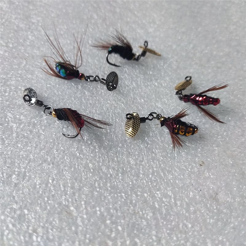 Fishing Hook - T34C Sequin Lure Bait Artificial Fly