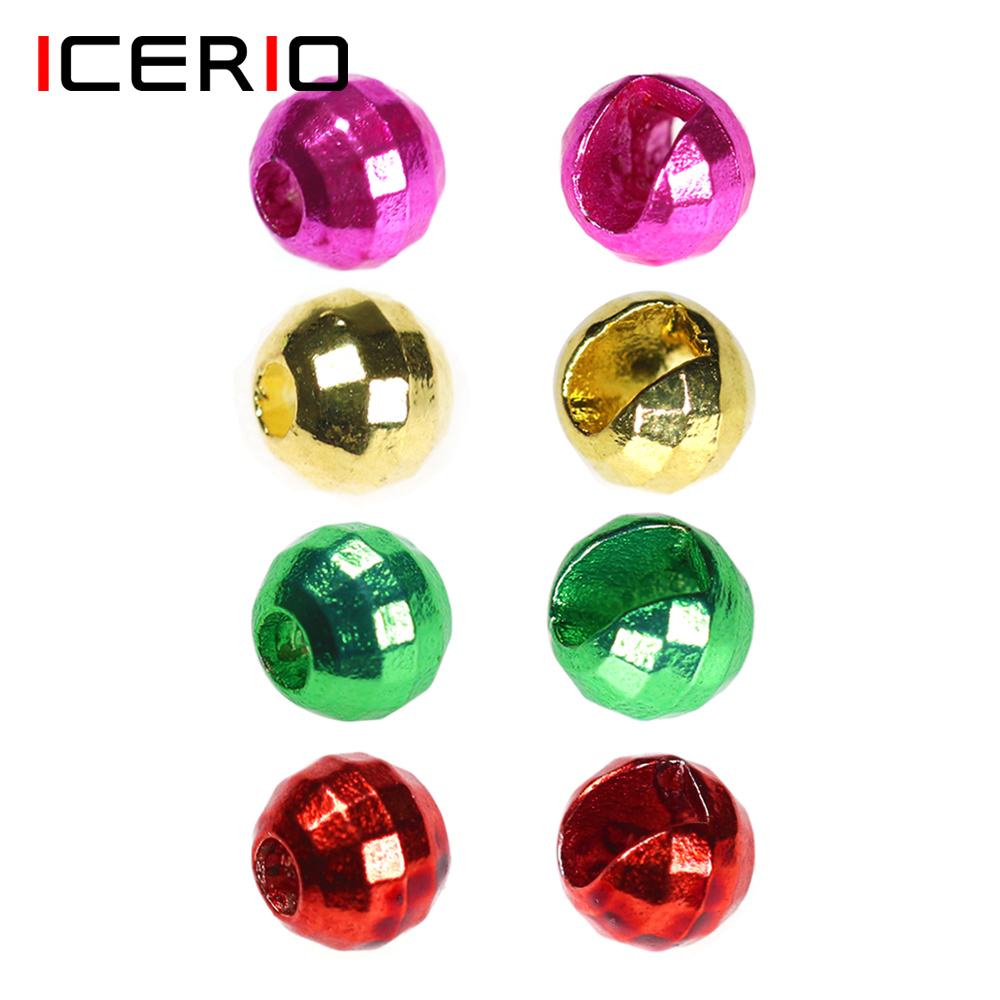 Fishing Hook Jig - ICERIO 20PCS Diamond Faceted Slotted Disco