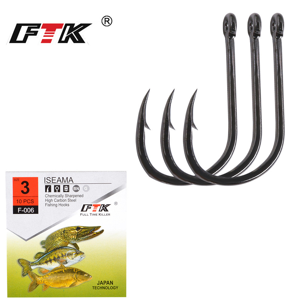Fishing Hook Circle - FTK 80pcs ISEAMA Fishing Hooks Set