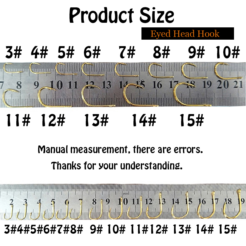 Fishing Hooks Wholesale by Bul - Fishing Hook Size recension och pris