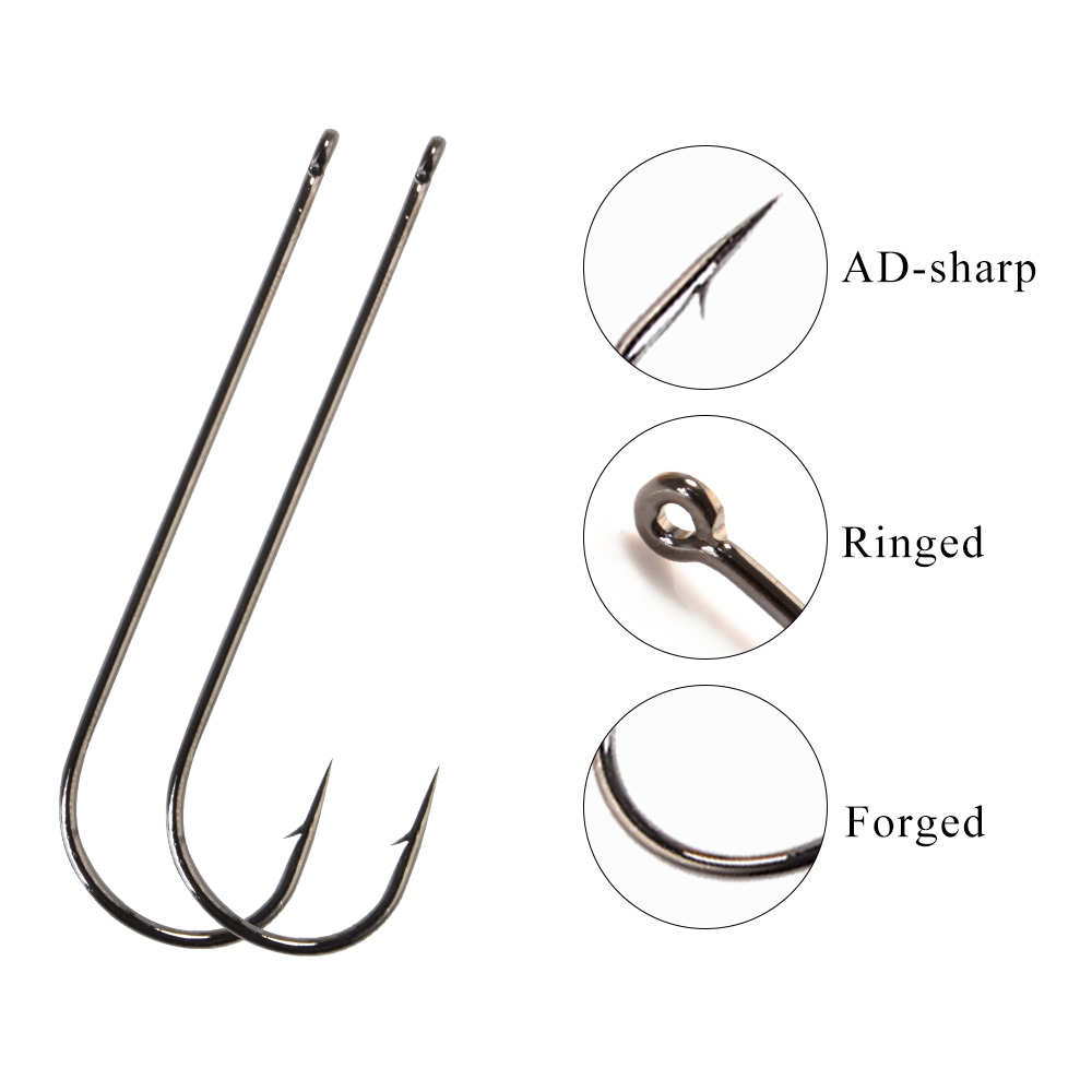 FTK 5-9PCS ABERDEEN Fishing Ho - Fishing Hook Barbless recension och pris