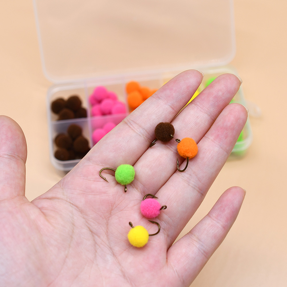 MNFT Mixed Colour 100Pcs/Box G - Fishing Hook Size recension och pris