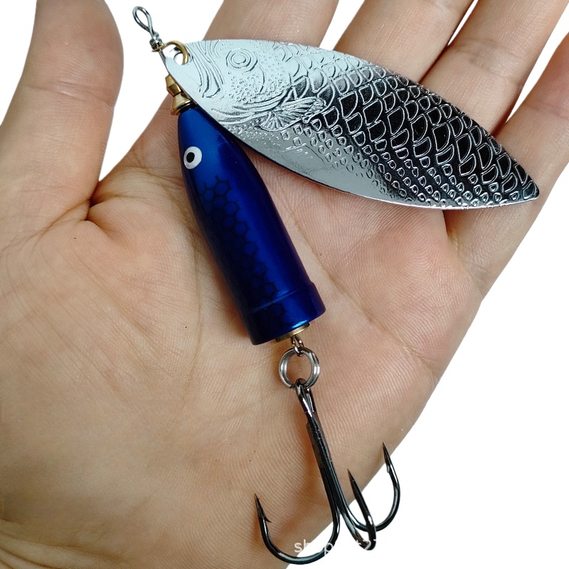 2pcs 9-37g Metal Sliver Rotati - Fishing Hook Jig recension och pris