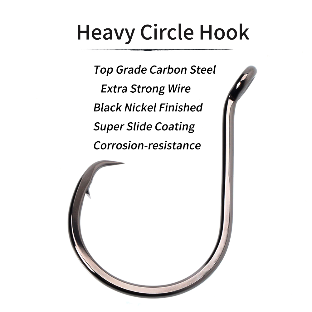 Lionriver Black Nickel Heavy C - Fishing Hook Barbless recension och pris