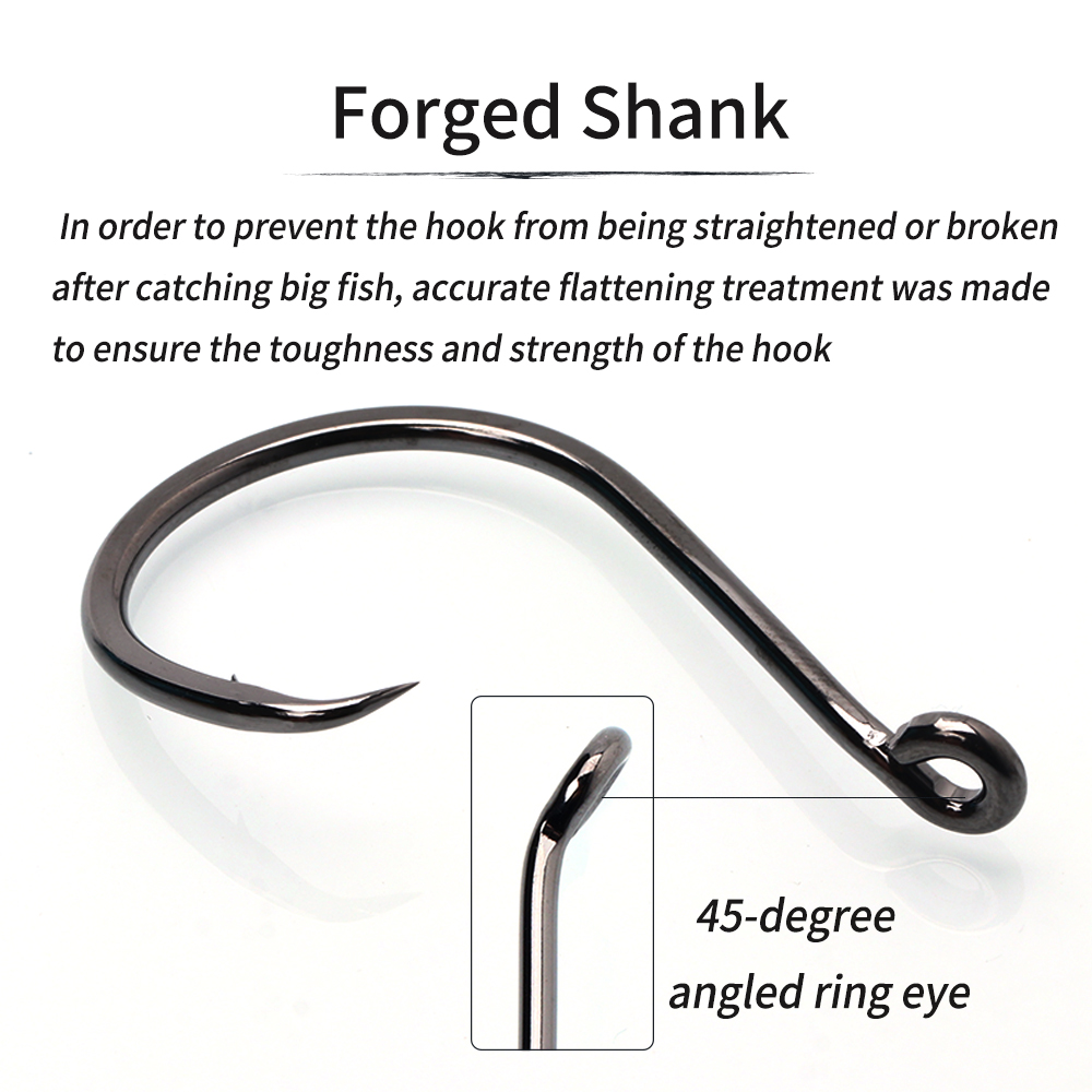 Lionriver Black Nickel Heavy C - Fishing Hook Barbless recension och pris