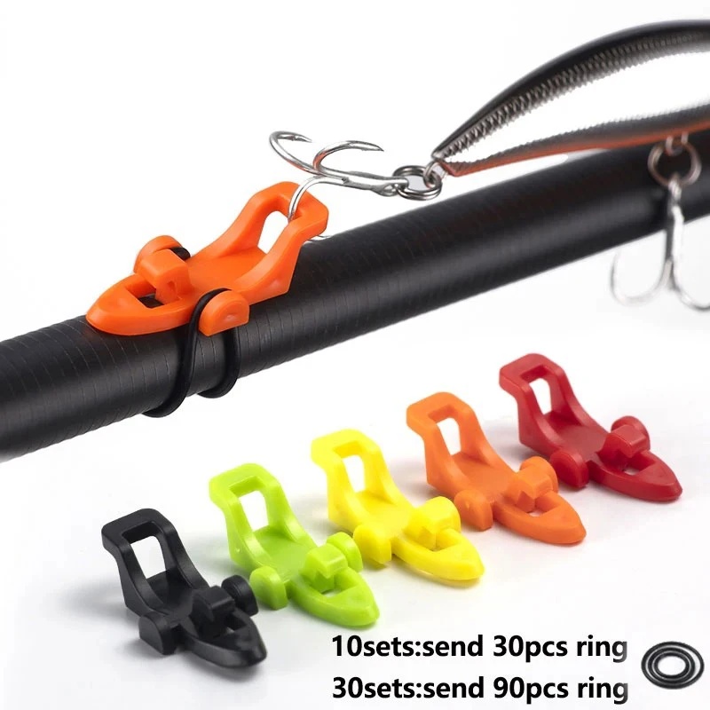 10/20/30pcs Fishing Rod Pole H - Fishing Hook Jig recension och pris