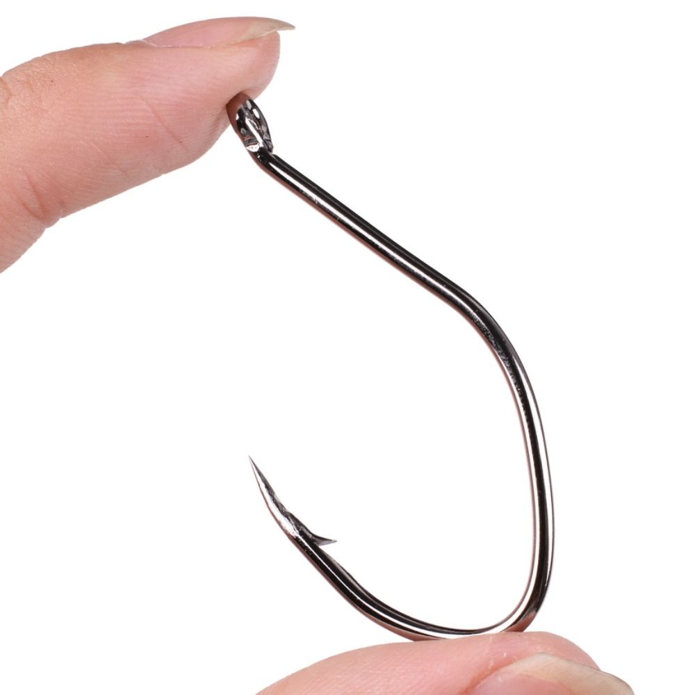 10pcs/Box Barbed Catfish Fishi - Fishing Hook Barbless recension och pris