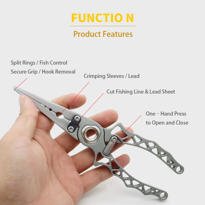 Portable Stainless Steel Fishi - Fishing Hook recension och pris