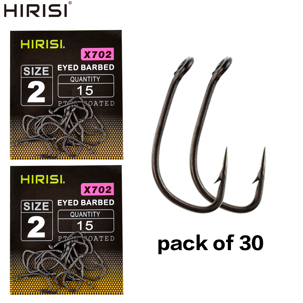 30pcs PTFE Coated High Carbon  - Fishing Hook Assortment recension och pris