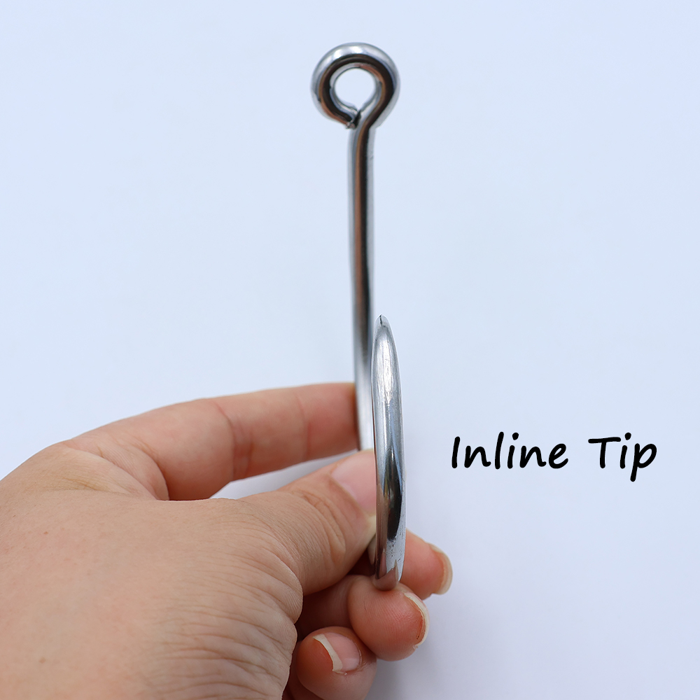 Ellllv 10/0 - 16/0 Stainless S - Fishing Hook Circle recension och pris