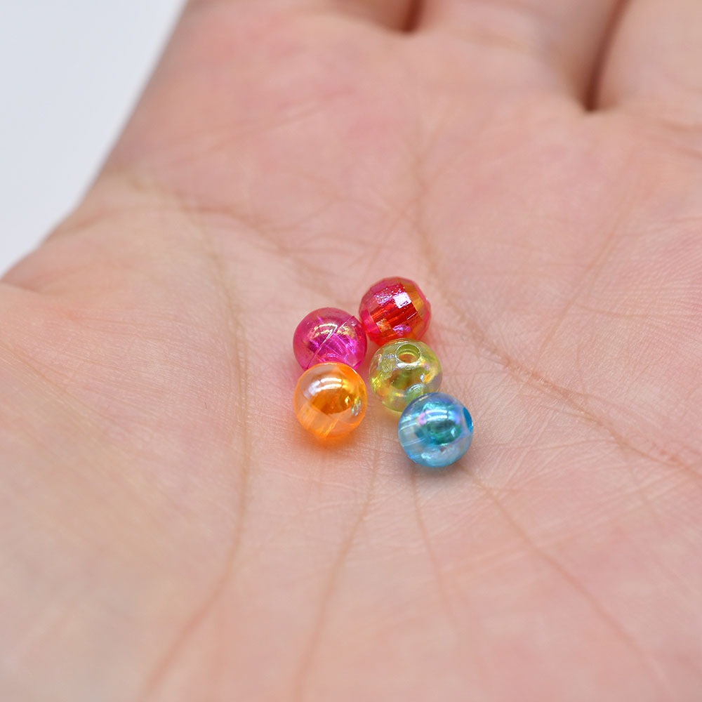MNFT Mix 5 Colors Round Beads  - Fishing Hook Size recension och pris