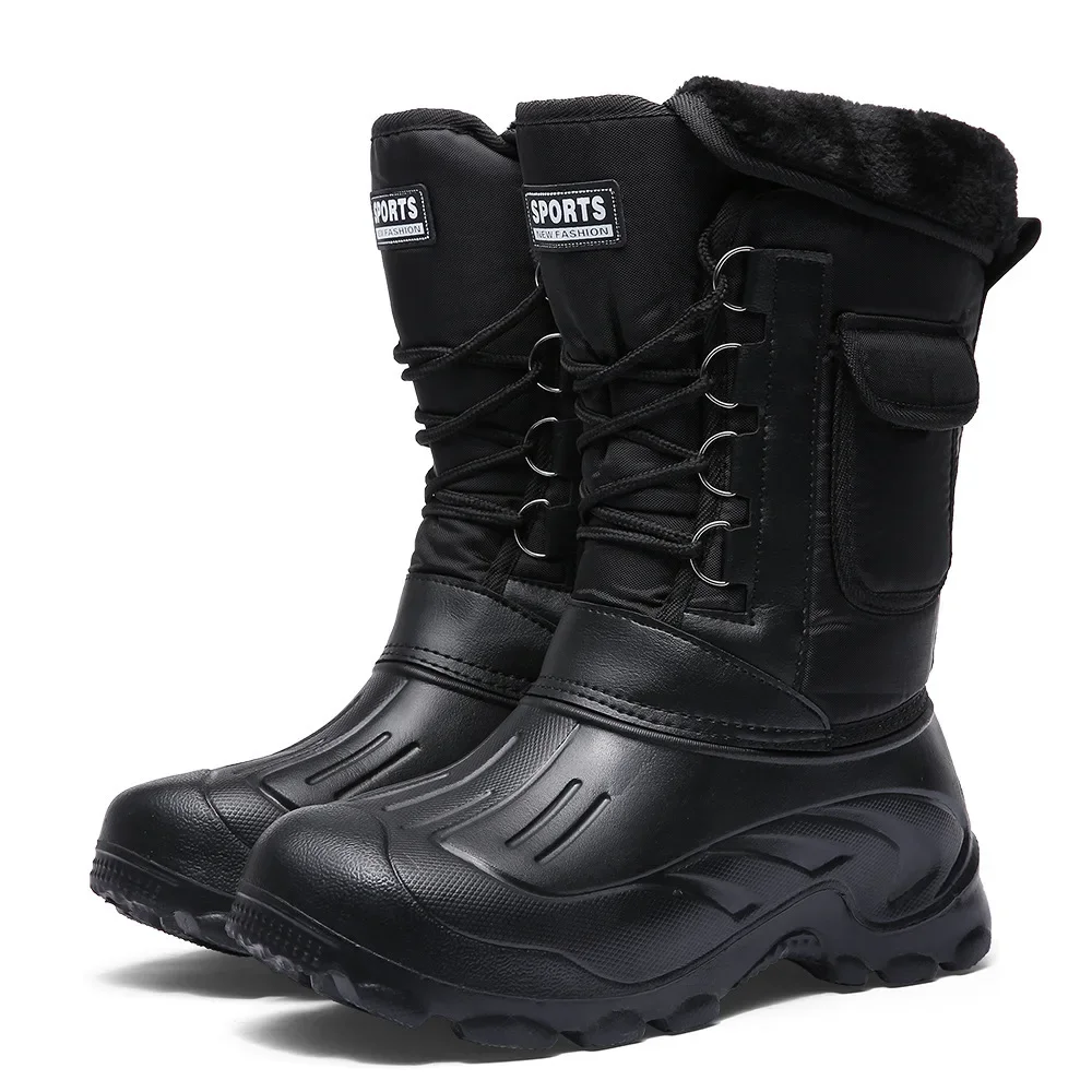 Men Winter Snow Boots Outdoor  - Fishing Hook Size recension och pris