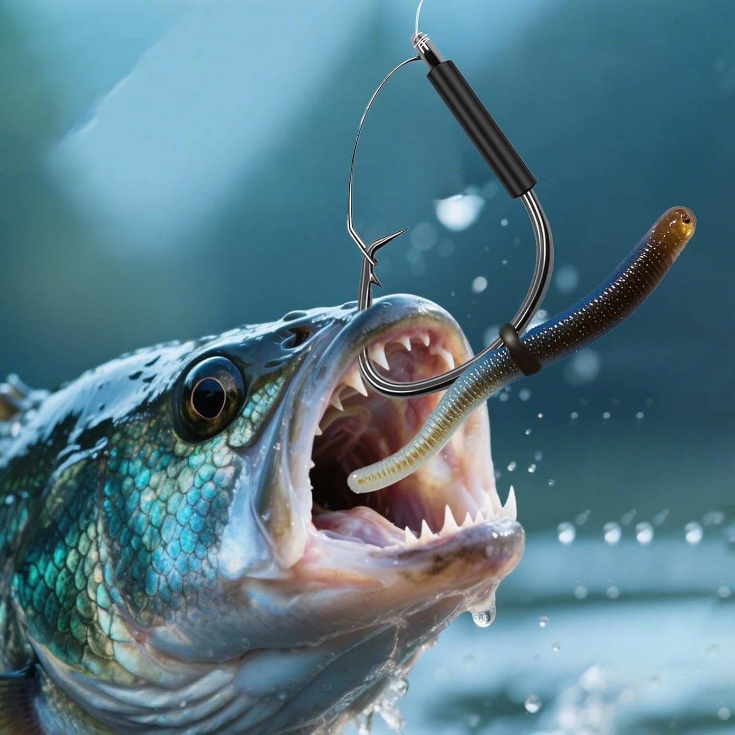 FishTrip Weedless Wacky Rig Ho - Fishing Hook Circle recension och pris