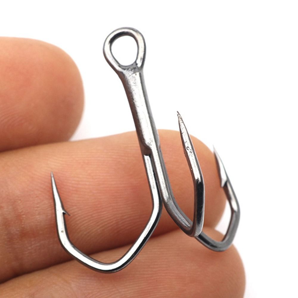 10Pcs Anti-rust Ahite Nickel S - Fishing Hook Size recension och pris