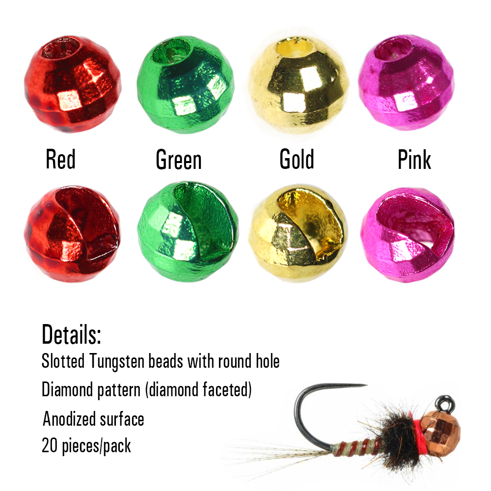 ICERIO 20PCS Diamond Faceted S - Fishing Hook Jig recension och pris