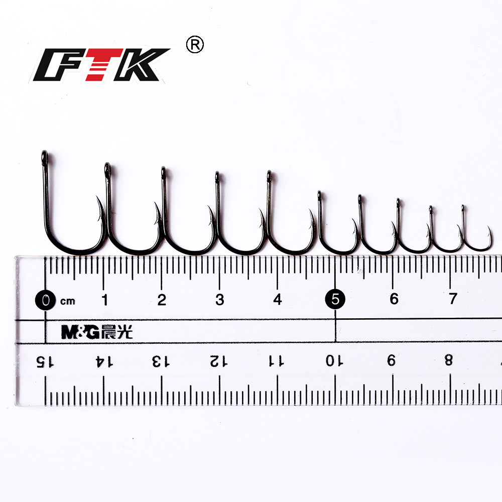 FTK 80pcs ISEAMA Fishing Hooks - Fishing Hook Circle recension och pris